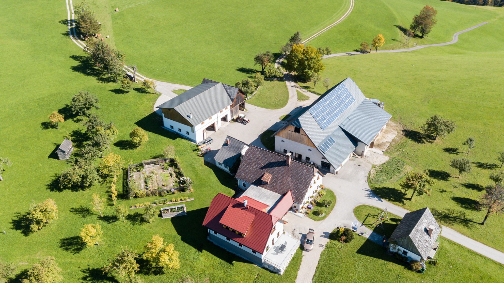 Ekologická farma Obereck shora