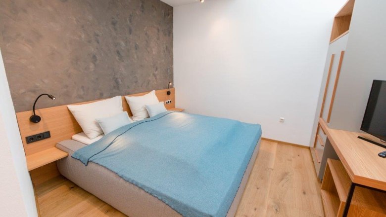 Ložnice v domě u jezera, © schwarz-koenig.at