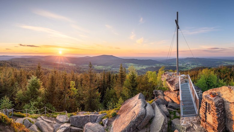 Nádherný panoramatický výhled na Nebelsteinu, © Gemeinde Moorbad Harbach, Reinhard Podolsky
