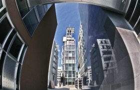 Sound tower in the Landhausviertel, © SEPAMedia