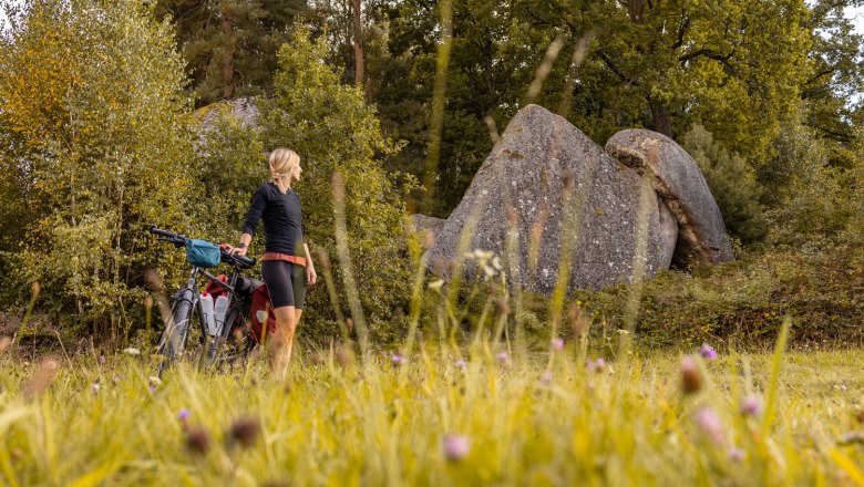 Krátký oddech v přírodním parku Blockheide, © Franziska Consolati