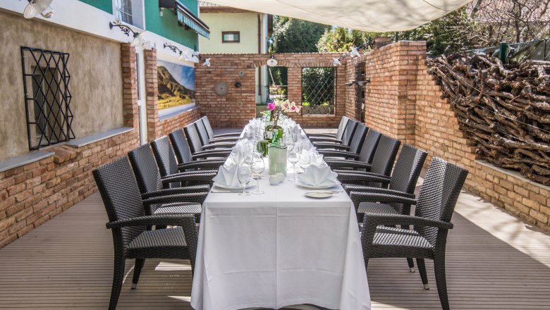 Our beautiful guest garden, © Martin Schotte