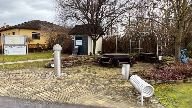 Cycling rest area, © Marktgemeinde Kirchberg am Wagram