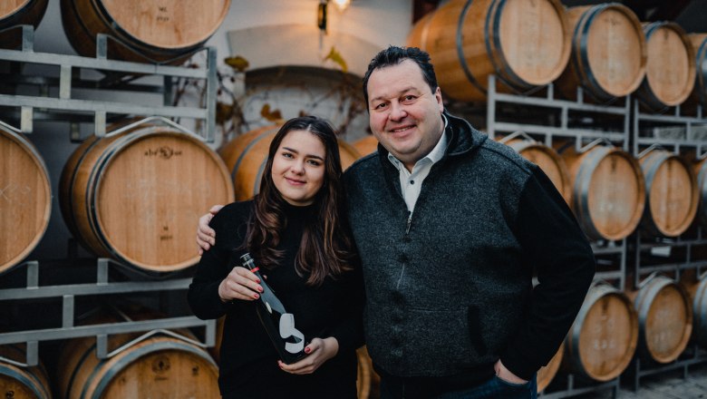 Glatzer Winery, Hanna and Walter, © Die Rubin Carnuntum Weingüter