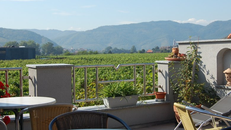 Terrace Winzerhof Mörtinger, © Familie Mörtinger