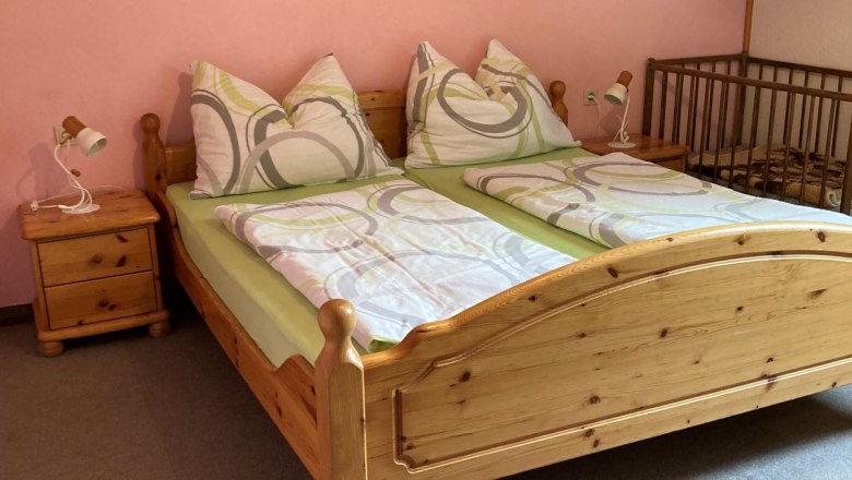 Bedroom of an apartment, &copy; Rosina Steinbrunner