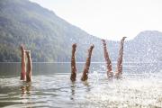 Vodní zábava Lunz am See, © Sophie Kirchner für Refugium Lunz
