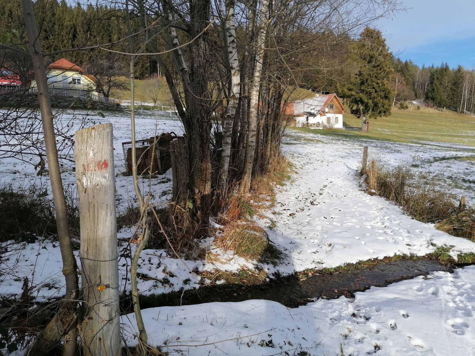 Slunečný úsek do Unternbergu