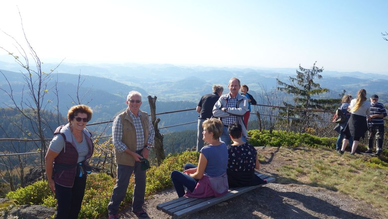 Viewing mountain Burgsteinmauer, © Leo Baumberger