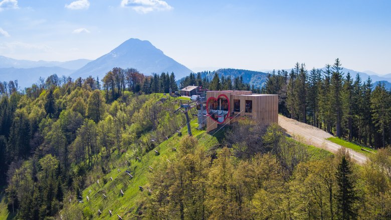 Panorama Hennesteck with zipline start, © Martin Fülöp