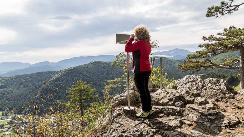 Viewpoint Hausstein, © Wiener Alpen, Foto: Franz Zwickl