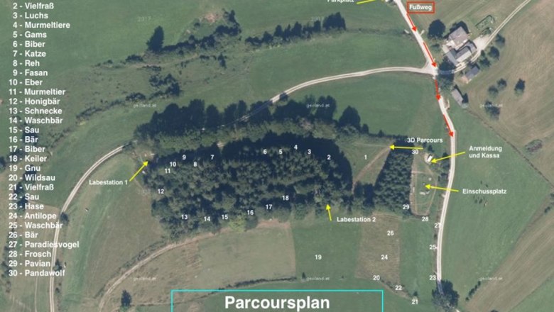Course plan, © Herwig Kerbl