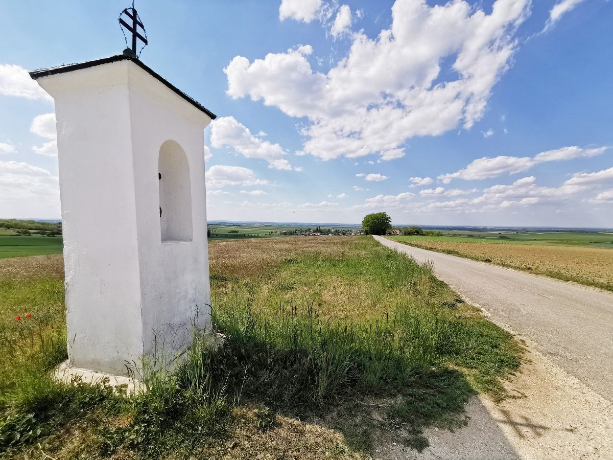 Föderler-Marterl, pohled na Patzmannsdorf