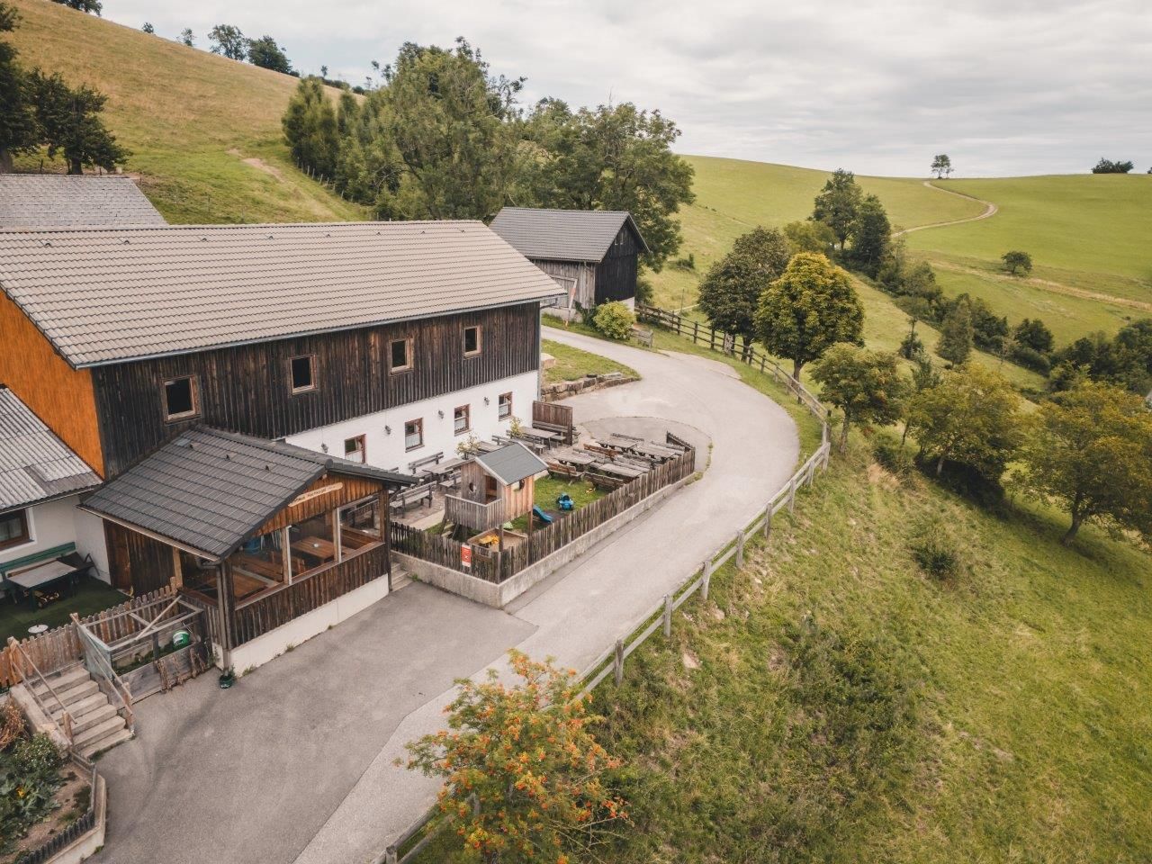 Moštové pohostinství Almhaus Hochkogel