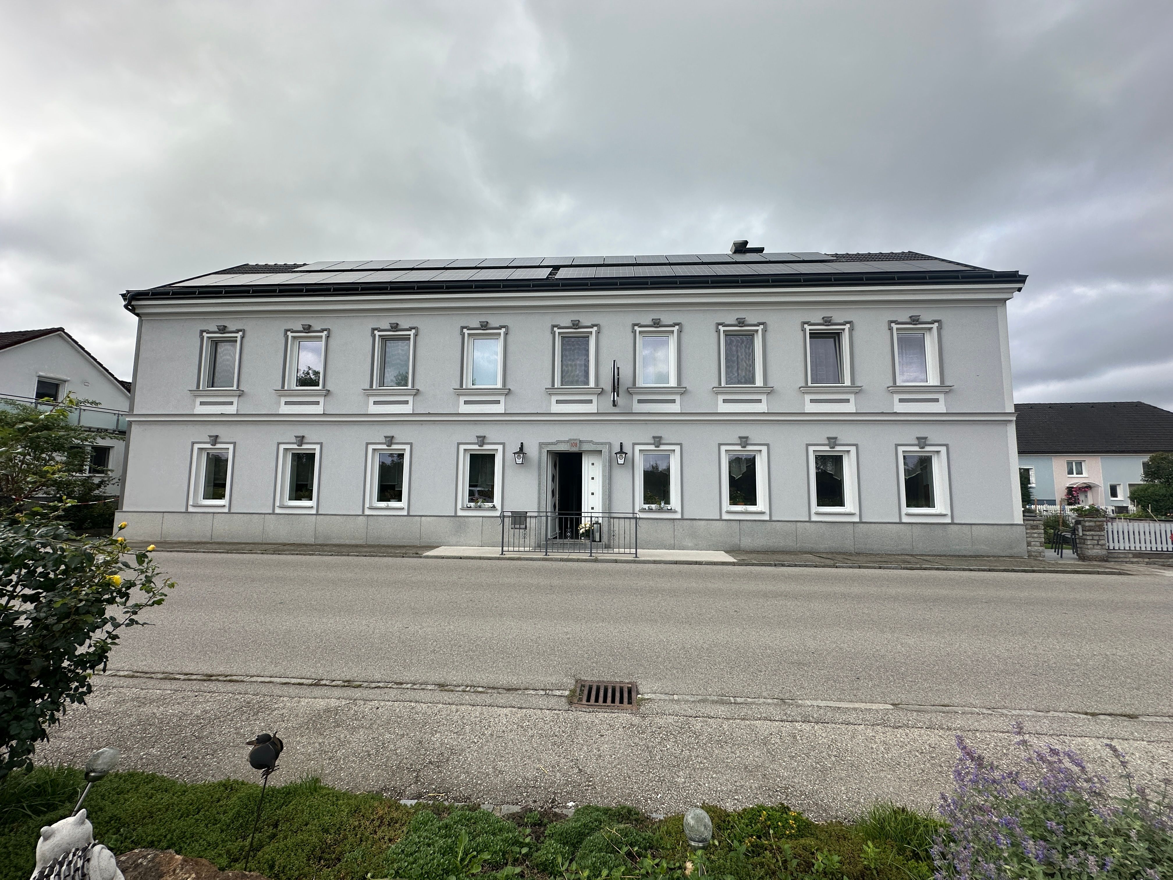 Pohled zvenčí na Gasthaus Peham