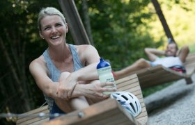 Odpoč&iacute;vadlo na Cyklostezce Ybbstalradweg, &copy; Mostviertel