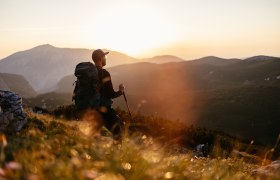 Nechte působit hru světel mezi Habsburghausem a Neue Seehütte., © Niederösterreich Werbung/Franziska Consolati