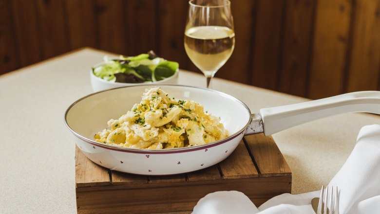 Beliebter Klassiker: Eiernockerl, &copy; Nieder&ouml;sterreich Werbung/David Schreiber