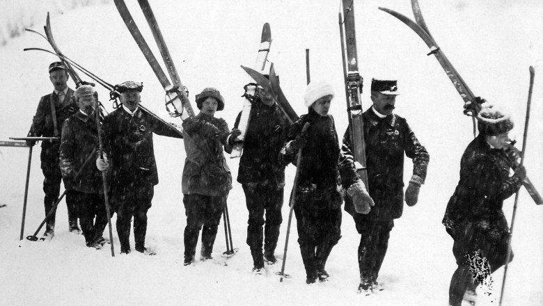 Lyžařské kurzy pro dospělé od roku 1906, © zVg. Nostalgie-Skigruppe Traisen