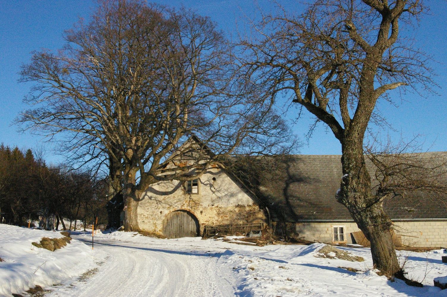 Strassreith v zimě