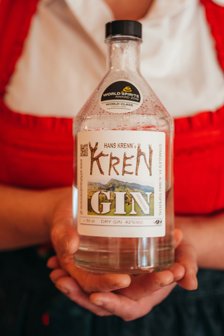 Domácí gin z Wirtshausbrennerei., © Niederösterreich Werbung/Daniela Führer