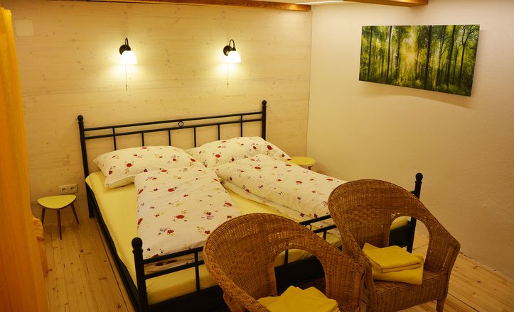 Double room cuddle nest, &copy; Waldviertler Seminarhaus Gauguschm&uuml;hle