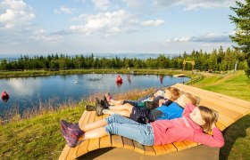Skladovac&iacute; rybn&iacute;k v obci St. Corona, &copy; Erlebnisarena St. Corona am Wechsel