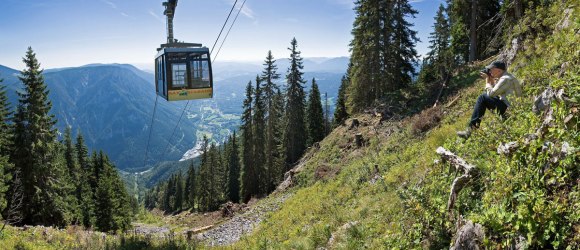První visutá kabinová lanovka Rakouska, © Wiener Alpen in Niederösterreich/Franz Zwickl