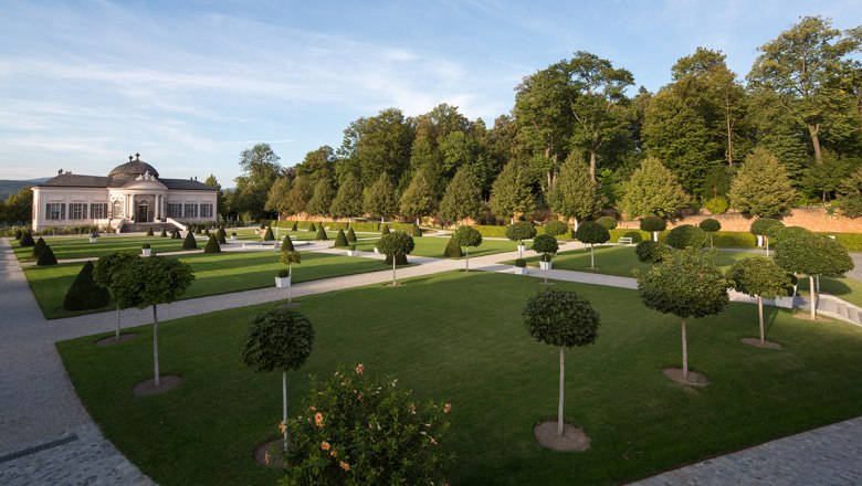 Melk Abbey Garden, &copy; Lachlan Blair