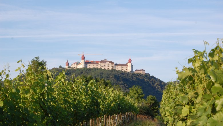 Goettweig Abbey with vineyards, © Eveline Gruber