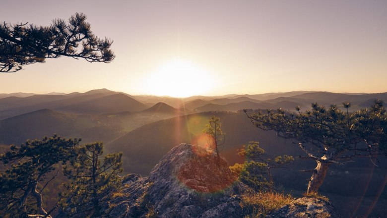 Jaro je tak krásné ve Vídeňském lese: na Peilsteinu., © Niederösterreich Werbung/Andreas Hofer