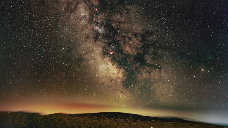Kouzelný pohled na Mléčnou dráhu., © Astronomisches Zentrum Martinsberg