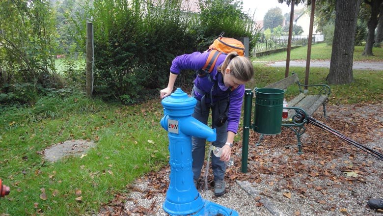 Drinking fountain, © Weinviertel Tourismus