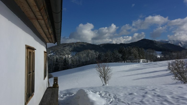 Vacation home Hinterbreiteneben in white splendor, © Johannes Hoyos