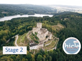 Blick auf Burg Landstejn, &copy; Weinviertel Tourismus / Gollner