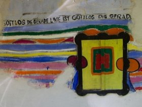 Malerei an Hundertwassers Hahns&auml;ge (c) Christian Novak, &copy; Christian Novak