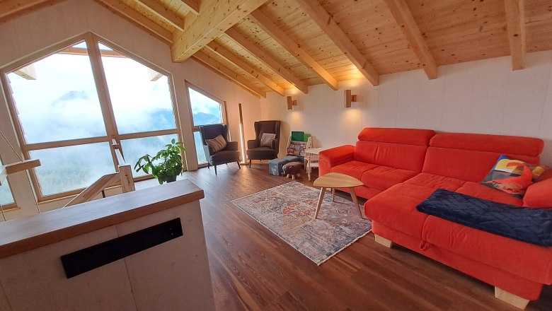 Living area, play corner upper floor, © Oberschindlberg