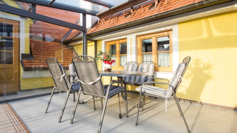 Cozy terrace, &copy; Winzerhof Semmler