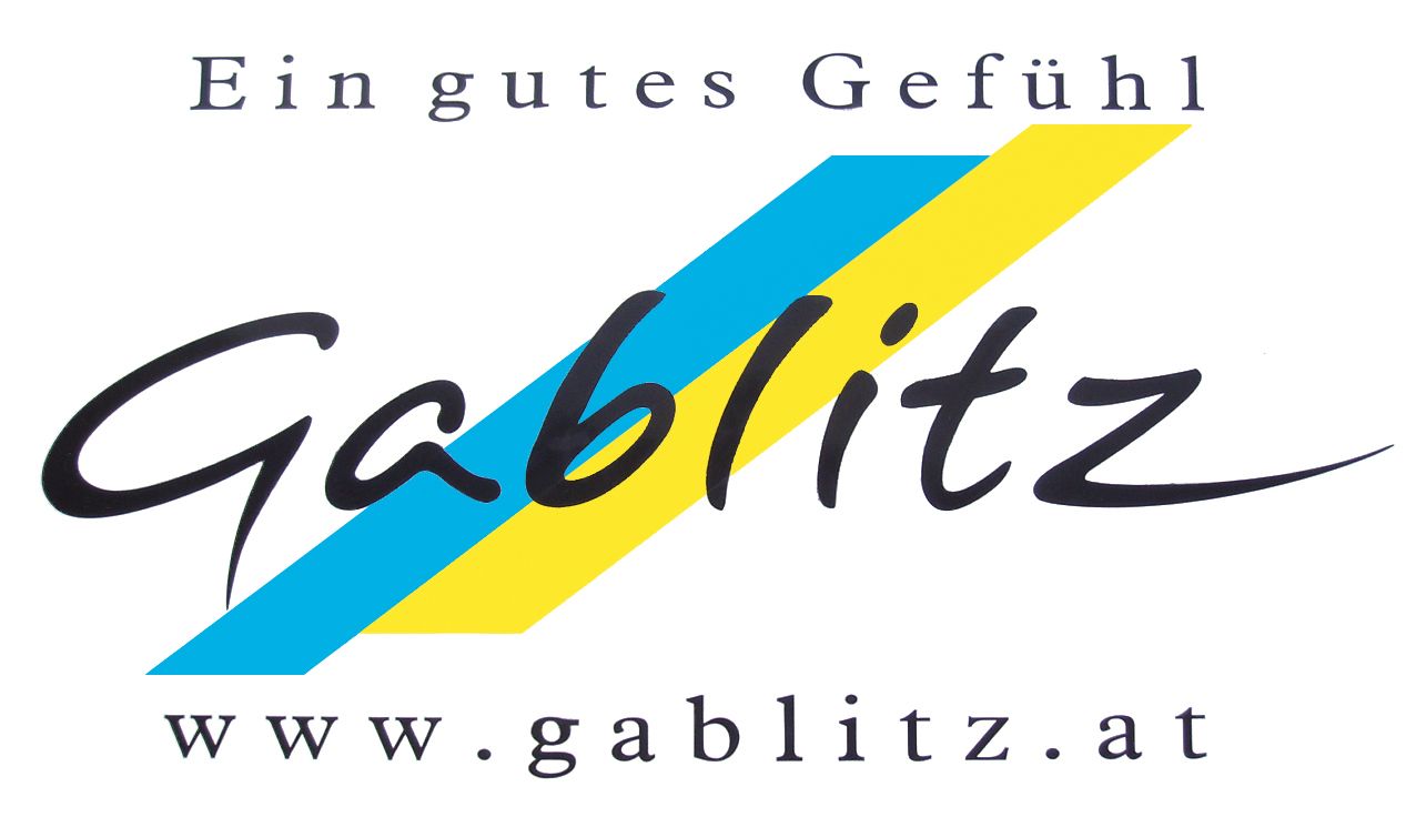 Logo společnosti Gablitz se sloganem "A good feeling".