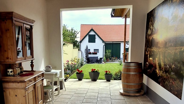 Blick auf den Innenhof, © Fam. Teufelsbauer