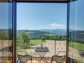 Ausblick vom Zimmer am Wachahof, &copy; Unknown