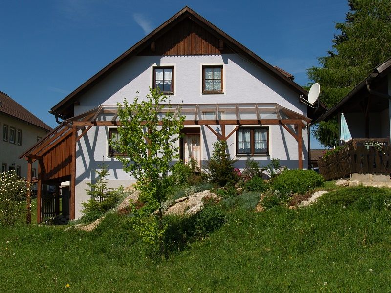 Výhled do zahrady