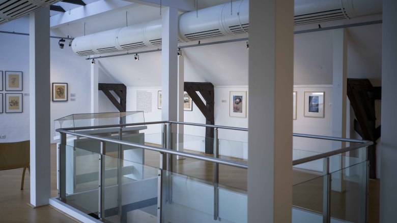 Exhibition rooms Oskar Kokoschka House, © Robert Herbst