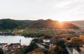 Pohled ze zříceniny hradu Dürnstein, © Romeo Felsenreich