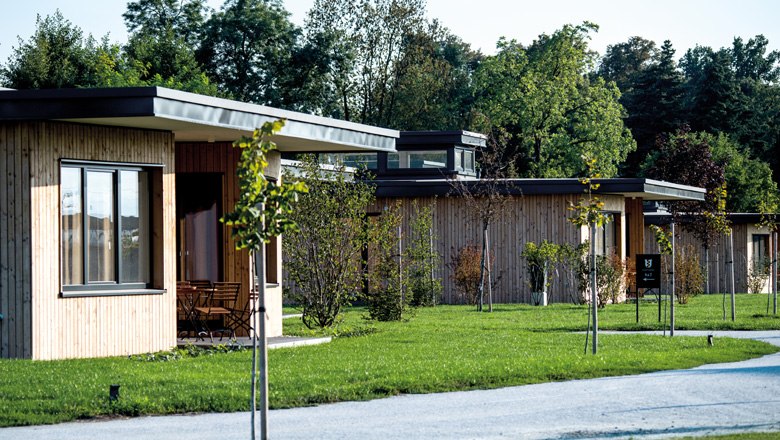 Velkoryse koncipované nové zahrady bungalovů., © Nik Pichler